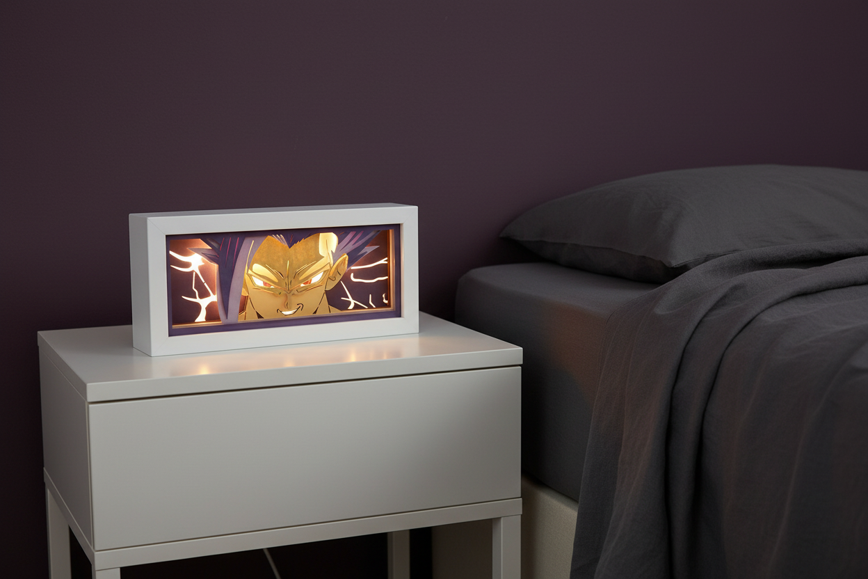 Lampe LED Manga Gaara - Naruto Télécommande RGB