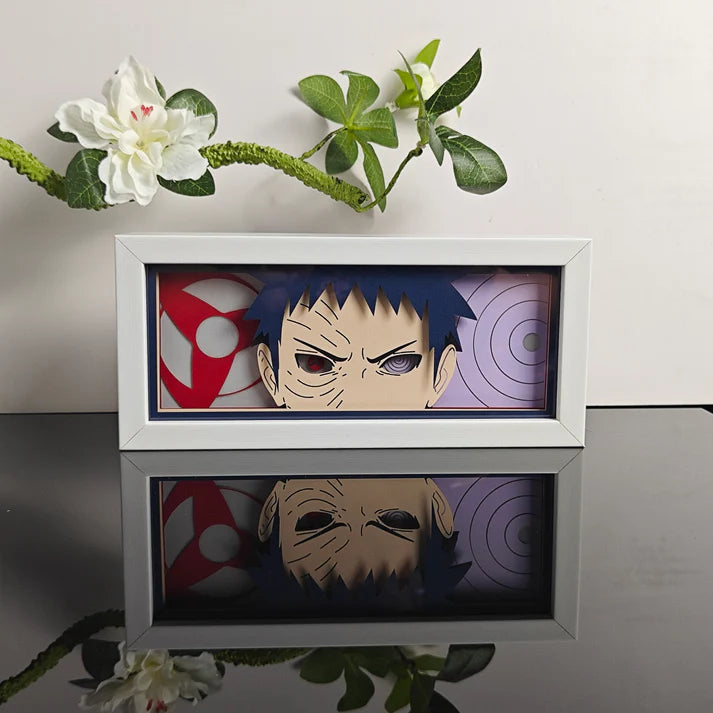 Lampe LED Manga Obito - Naruto Télécommande RGB