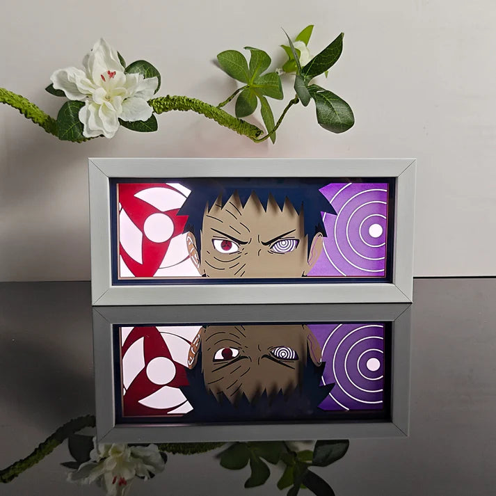 Lampe LED Manga Obito - Naruto Télécommande RGB