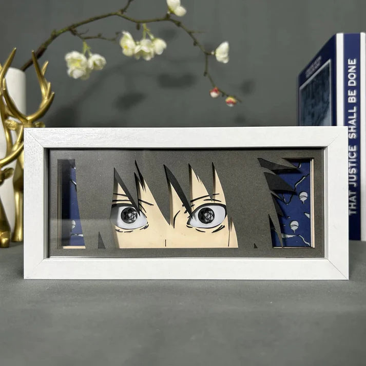 Lampe LED Manga Sasuke Sharingan - Naruto Télécommande RGB