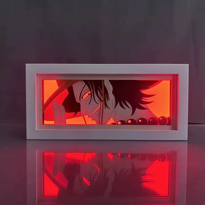 Lampe LED Manga Ace - One Piece Télécommande RGB