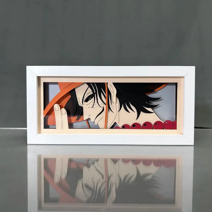 Lampe LED Manga Ace - One Piece Télécommande RGB