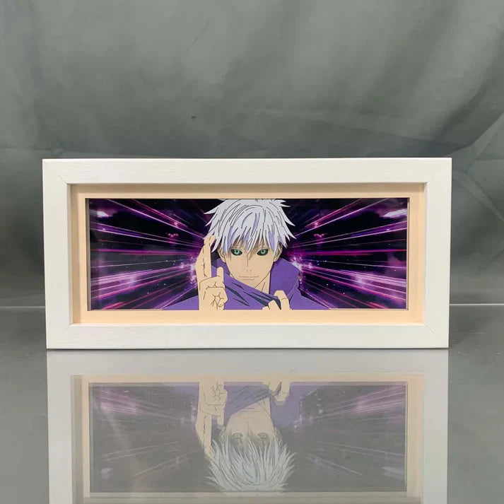 Lampe LED Manga Gojo Hollow Purple - Jujutsu Kaisen Télécommande RGB