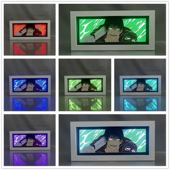 Lampe LED Manga Toji - Jujutsu Kaisen Télécommande RGB