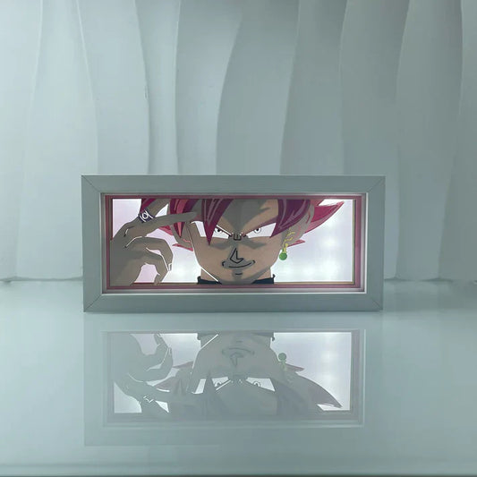 Lampe Goku Black Super Saiyan Rosé 1