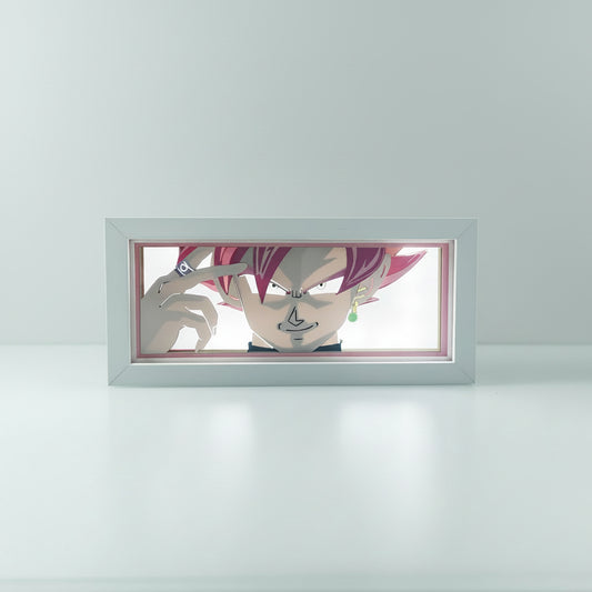 Lampe Goku Black Super Saiyan Rosé 1