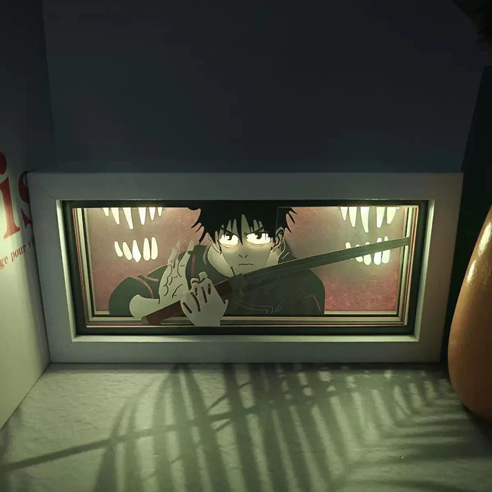 Lampe LED Manga Yuta Rika - Jujutsu Kaisen Télécommande RGB