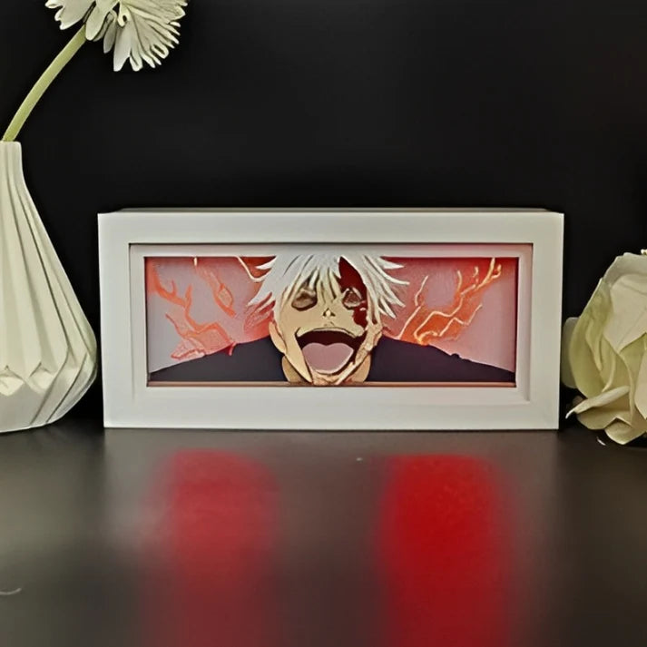 Lampe LED Manga Gojo Domain Expansion - Jujutsu Kaisen Télécommande RGB