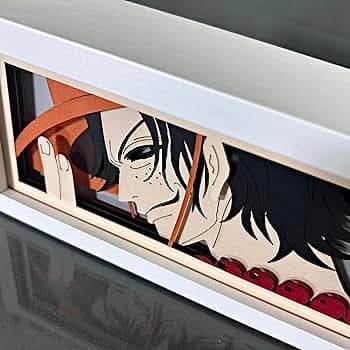 Lampe LED Manga Ace - One Piece Télécommande RGB