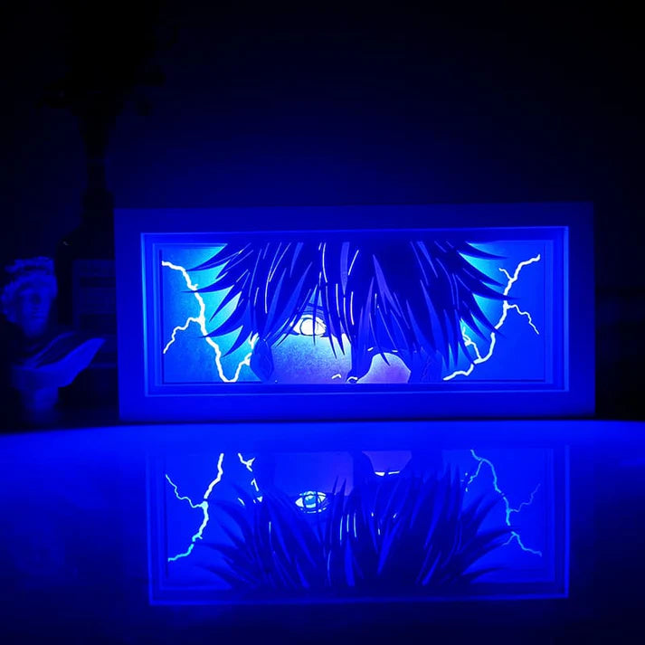 Lampe LED Manga Gojo Six Eyes - Jujutsu Kaisen Télécommande RGB
