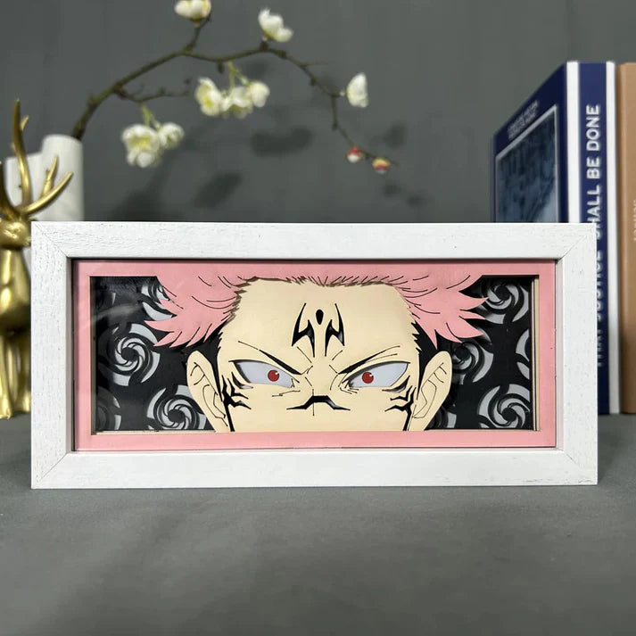 Lampe LED Manga Sukuna - Jujutsu Kaisen Télécommande RGB