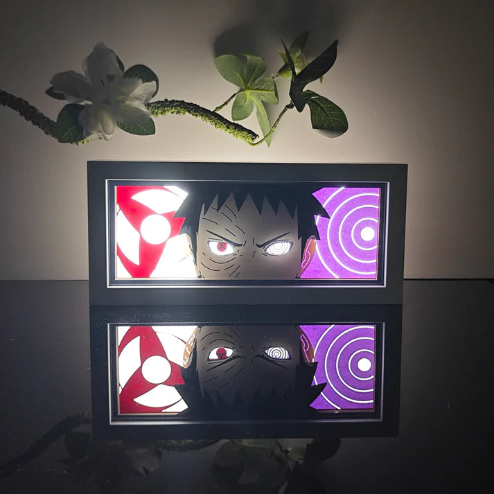 Lampe LED Manga Obito - Naruto Télécommande RGB