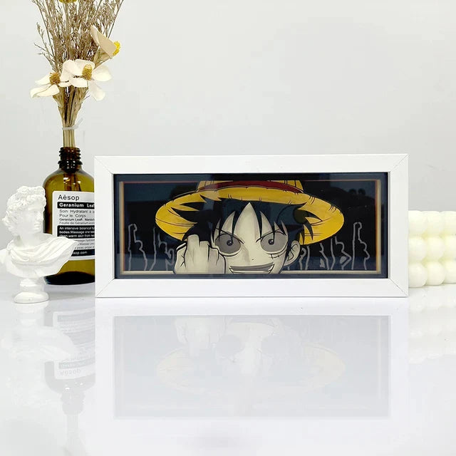 Lampe LED Manga Luffy Nakama - One Piece Télécommande RGB