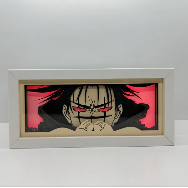 Lampe LED Manga Choso - Jujutsu Kaisen Télécommande RGB