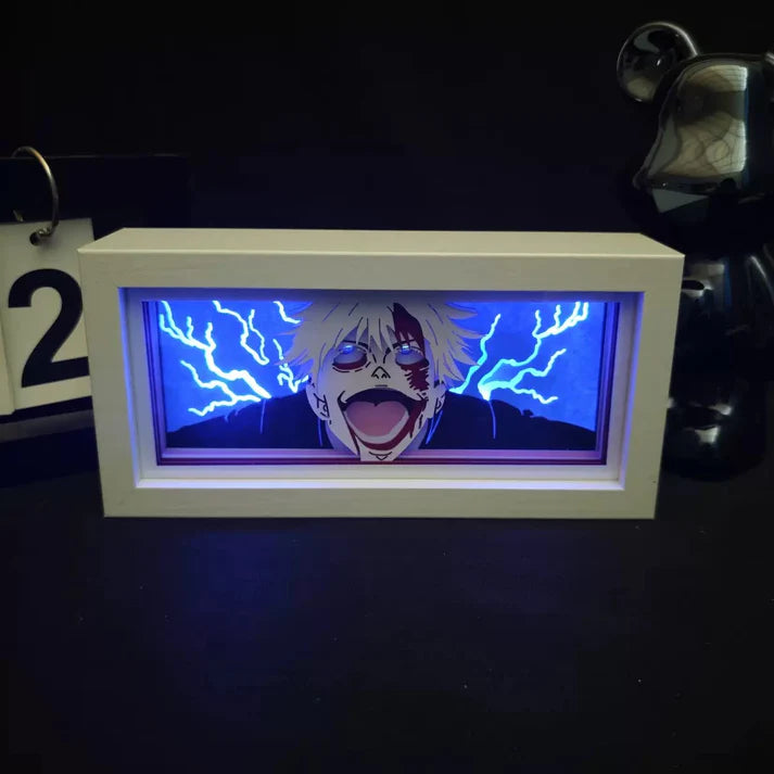 Lampe LED Manga Gojo Domain Expansion - Jujutsu Kaisen Télécommande RGB
