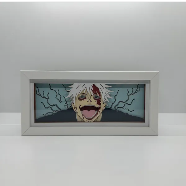 Lampe LED Manga Gojo Domain Expansion - Jujutsu Kaisen Télécommande RGB