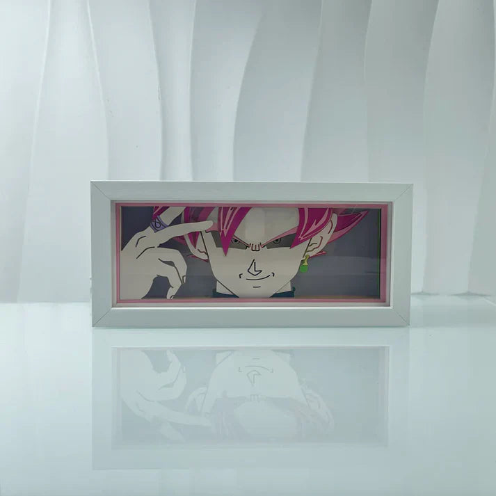 Lampe Goku Black Super Saiyan Rosé 2