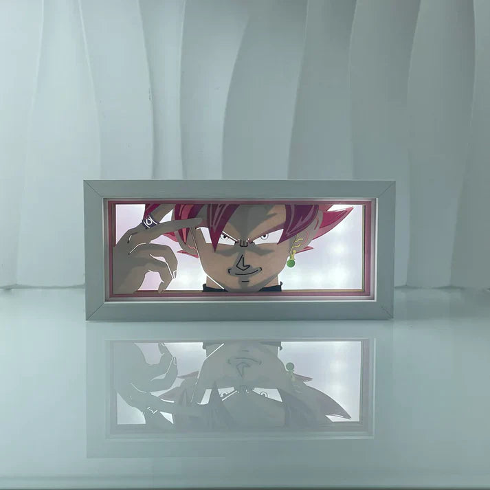 Lampe Goku Black Super Saiyan Rosé 1