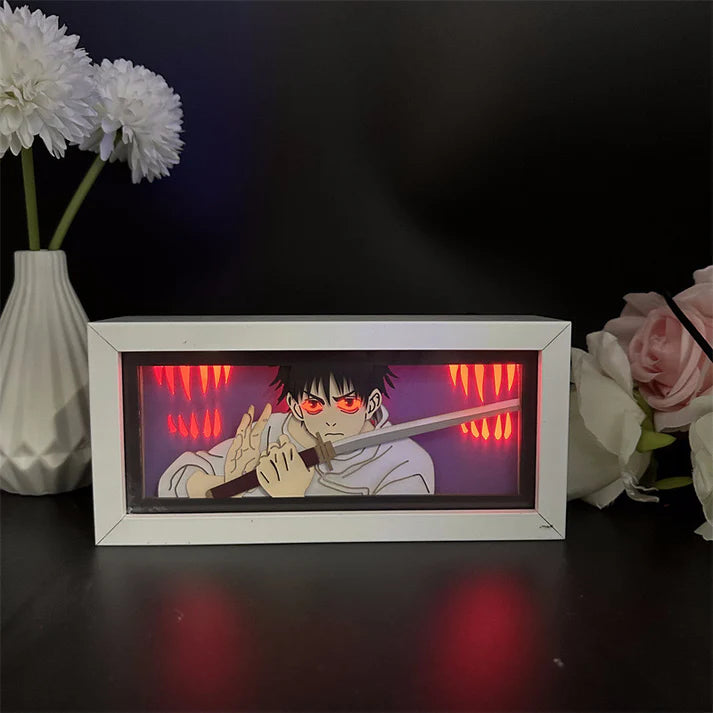 Lampe LED Manga Yuta Rika - Jujutsu Kaisen Télécommande RGB