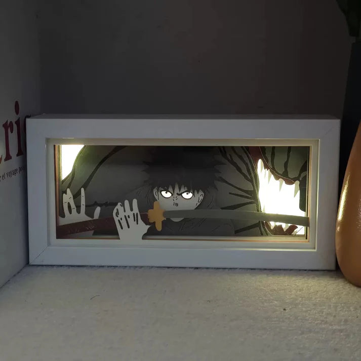 Lampe LED Manga Megumi Domain - Jujutsu Kaisen Télécommande RGB